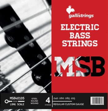 Galli Galli MSB40105 - strune za bas kitaro (40-105, 4-strun)