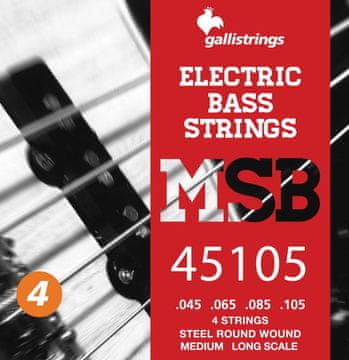 Galli Galli MSB-45~105 S - strune za bas kitaro (45-105)