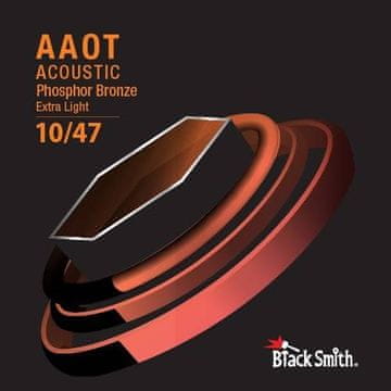 slomart BlackSmith AAPB-1047 3-pak - strune za akustično kitaro (Extra Light)
