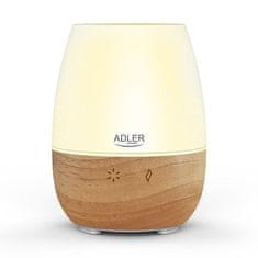 Adler ADL AD 7967 ultrazvočni aroma difuzor, do 25m² - rjav/bel
