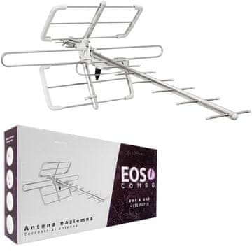 slomart NON DVB-T/T2 Antena Spacetronik EOS L Combo - bela