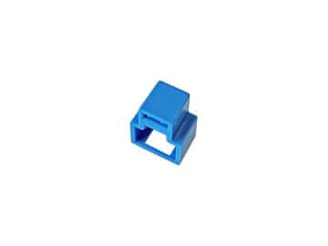 slomart ALANTEC RJ45 vtič blokada, modra (24 kos + ključ)
