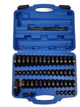 slomart SVE Komplet adapterjev za prešanje ležajev (18-74mm, 52 kosov)