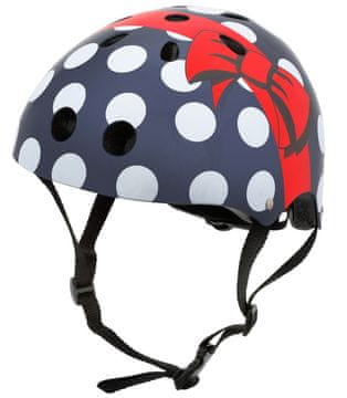 slomart Otroška čelada HRN Polka Dot, modra, 53-58 cm
