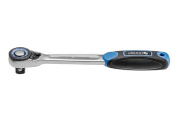 Hoegert Raglja z ravnim ročajem 1/4". 72 zob. CrMo