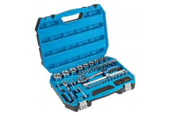 Hoegert Set nasadnih ključev in bitov 1/4"-1/2" 89-delni. CrV/CrMo. račna 72 zob