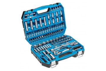 Hoegert Set nasadnih ključev in bitov 1/4"-1/2" 112-delni
