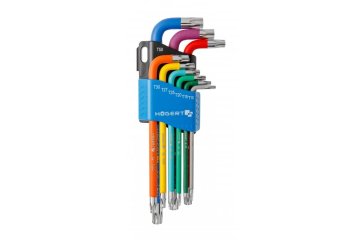 Hoegert Set torx ključev dolgih T10-T50. 9-delni. S2. PRO line
