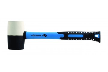 Hoegert Gumijasto kladivo s fiberglas ročajem 680g