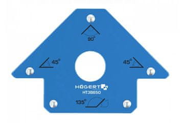 Hoegert Magnetni kotnik za varjenje 28 mm. 45/90/135°