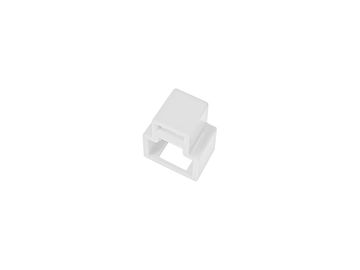 slomart ALANTEC RJ45 vtič blokada, bela (24 kos + ključ)