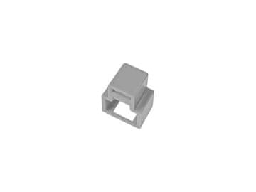 slomart ALANTEC RJ45 vtič blokada, siva (24 kos + ključ)