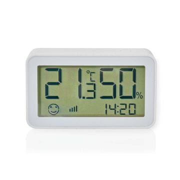 Nedis Nedis ZBSC30WT Digitalna vremenska postaja Bela LCD