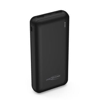 Ansmann Ansmann PB212 Power bank, LiPo 20000 mAh, Črna