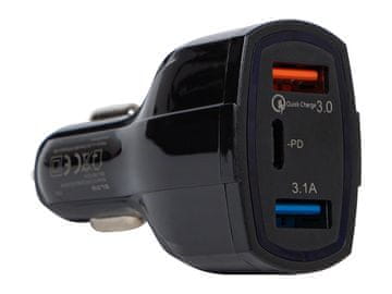 slomart Blow G31A avtomobilski polnilnik 3x USB-C + 2x USB-A