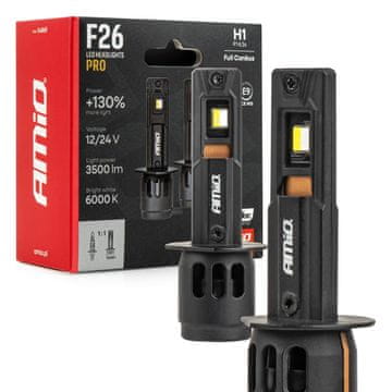 slomart AMiO F26 Pro LED žarnice H1 Full Canbus +130%