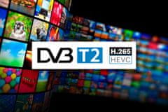 slomart Kruger&Matz KM9999 DVB-T2 HEVC H.265 Mini sprejemnik HDMI