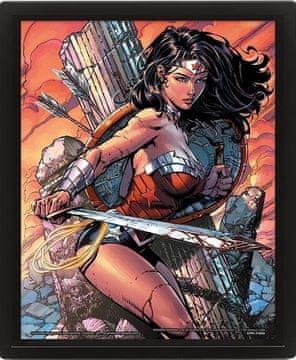 Pyramid 3D slika Wonder Woman (Bitka)