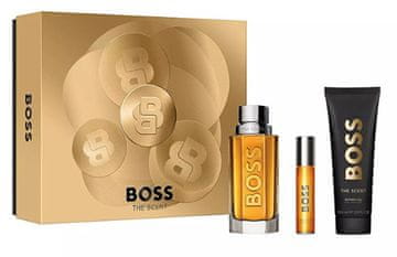Hugo Boss Boss The Scent - EDT 100 ml + gel za prhanje 100 ml + EDT 10 ml