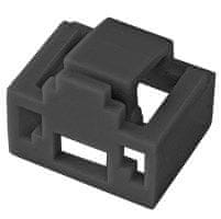 slomart ALANTEC WT-BG-01 Varnostna ključavnica za kable, črna (24 kos)
