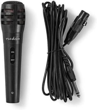 Nedis NEDIS žični mikrofon, Cardioid, 5m kabel