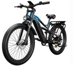 UNBRANDED PULUMA PE86 električno gorsko kolo 26", 500 W, baterija 48 V 20 Ah, do 40 km/h, hidravlične zavore in polno vzmetenje