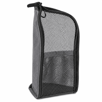 HOME & MARKER® Potovalna toaletna torbica organizator, 4 predelki, z zadrgo in obešalno zanko, EVA, 22 × 13 × 13 cm | TRAVKIT