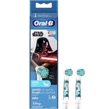 Northix Glava ščetke Star Wars 2 kos