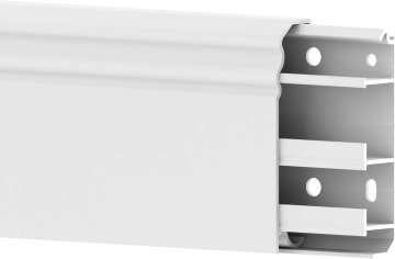 Coach Cable Coach podnožna letva z LED trakom, 6m, PVC, bela