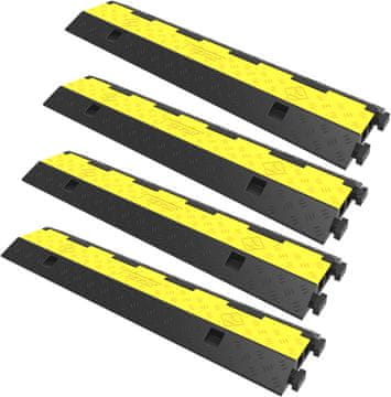VEVOR VEVOR Kabelna prehodna rampa (PVC/guma) - Za modulski kabel, nosilnost 4989 kg