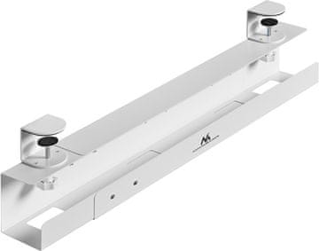 Maclean Maclean Untertisch Kabel-Organizer - Za mizo, aluminij, srebrn