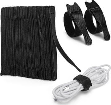 slomart Zivacate Kabel Vezice - 120 kos, najlonske, ponovno uporabne