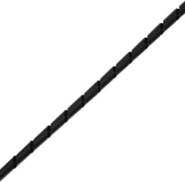 slomart Helos 129259 Spiralni kabelski tulc - 10m, črn
