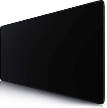 slomart TITANWOLF XXL podloga za miško, popolnoma črna, Speed Gaming, 900x400mm
