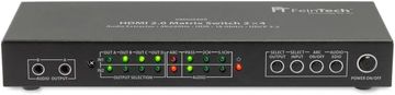 slomart FeinTech VMS02400 HDMI 2.0 Matrix stikalo 2x4 s 4K 60Hz, 2x Toslink