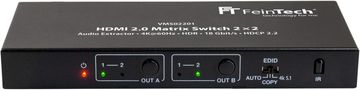 slomart FeinTech VMS02201 HDMI 2.0 Matrix stikalo 2x2 s 4K 60Hz, HDR in SPDIF avdio