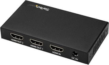 Startech StarTech HDMI razdelilnik 1:2, 4K 60Hz HDMI 2.0b, HDR, 7.1 zvok, EDID