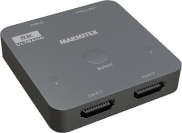 Marmitek Marmitek AS28-8K HDMI preklopnik 2:1 - Gaming, HDMI 2.1