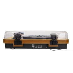 AIWA AIWA GBTUR-200WD Hi-Fi gramofon, USB/SD, imitacija lesa