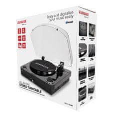 AIWA AIWA GBTUR-200BK Hi-Fi gramofon, USB/SD