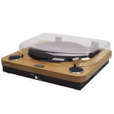 AIWA AIWA GBTUR-200WD Hi-Fi gramofon, USB/SD, imitacija lesa