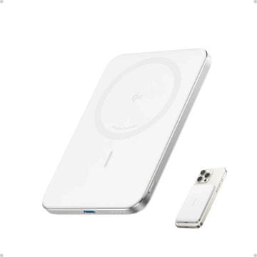Anker Nano Slim polnilna batrija, 5000 mAh, bela (A1665H21)