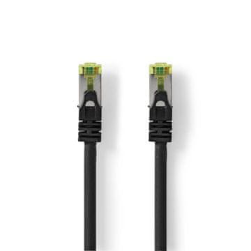 Nedis Omrežni kabel CAT7 | S/FTP | RJ45 Moški | RJ45 Moški | 2,00 m | Brez oprijema | Okrogla | LSZH | Črna | Oznaka