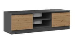 Topeshop RTV Malwa 120 ANTRACIT ARTISAN
