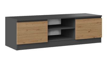 Topeshop RTV Malwa 120 ANTRACIT ARTISAN