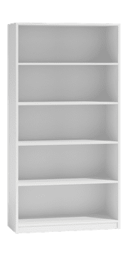 Topeshop Knjižna omara Onyx R80 BELA