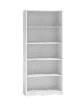 Topeshop Knjižna omara Onyx R60 BELA