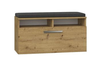 Topeshop Omarica za čevlje Riva RIVA ARTISAN OAK