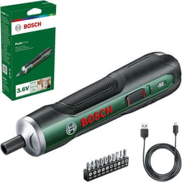 Bosch Bosch PushDrive akumulatorski izvijač Starter Set (3,6 V, 1,5 Ah, 5 Nm)