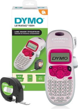 Dymo DYMO LetraTag LT-100H etiketirnik z ABC tipkovnico, moder